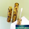 Hot Sales 4 ML Lip Gloss Clear Wand Buizen Ronde Cosmetische Lipgloss Container Amber Spots Lege Lip Gloss Buizen Verpakking 10/30 Stks Fabriek Prijs Expert Design Quality