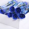 NEWArtificial soap Flowers Rose Valentines Day gifts Wedding flower Party home hotel Favors Decorations wedding bridal bouquets EWD7608