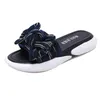 Summer bowtie outside wear flat slippers foreign trade fashion all-match high quality women's shoes size 35-43