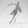 Desenho de figuras para artistas Ação Figura Modelo de Manequim Human Homem Kits Ação Toy Figura Anime Figura Figura Q07229037973