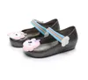 Söt tjej Cartoon Sandals Mini Unicorn Shoes New Winter Jelly Shoe Fish Mouth Girl Non-Slip Kids Sandal Toddler320R5865402