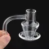 Banger giratório Smoke Domeless Bucket Blender Bangers Nails estilo mais novo para dab rig Glass Water Bongs Hookahs Terp Pearl Bead