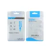 clear transparent plastic ploybag Cell Phone Boxes & Packages for usb cable car charger Packing Zip lock Bag