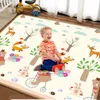Espesor 1 cm Baby Play Mat Juguetes para niños Alfombra Playmat Desarrollo Mat Baby Room Crawling Pad Plegable Mat Puzzle Baby Carpet 210402