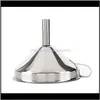 Other Kitchen, Dining Bar Home & Garden Drop Delivery 2021 Functional Stainless Steel Kitchen Oil Honey Funnel With Detachable Strainer/Filte