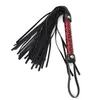 Nxy Sex Adult Toy Blackwolf Spanking Bdsm Bondage Whip Game Sm Leather Flogger Fetish Flirting Whips Bed Restraint Toys Couples Games 1225