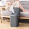 Intelligent Trash Can Automatic Sensor Dustbin Smart Electric Waste Bin Home Rubbish For Kitchen Bathroom Garbage 211222