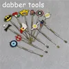 흡연 왁스 Dabber 도구 배지 팁 분무기 Dab 도구 철 스테인레스 스틸 DabbingTools 티타늄 네일 드라이 허브 기화기 펜 Dabbertool