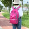Buitenvouwbare tas Sport Kleine reizende rugzak voor wandelende vrouwen Men Huidtas Waterdicht Nylon Rucksack3094625