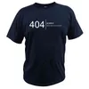 Errore 404 Motivazione non trovata T Shirt 100% cotone Confortevole maglietta premium di alta qualità Drop Ship G1222