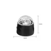 Laser Projector Light Mini RGB Crystal Magic Ball girating Disco Ball Stage Stage