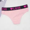 6pcs/set Panties for Women Cotton Underwear Briefs Sexy Sporty Letter Printed Woman Pants Fashion Soft Shorts M/L/XL 210730