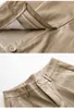S-3XL PU кожаные шорты женские осенью зима Бермудская эластичная талия свободные пять точек брюки плюс размер 990b 210420