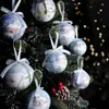 ABXMAS 7 PCS Xmas Ball For Home Party Ornament Christmas Gift Tree Decoration Decor Navidad Natal Adornos De 211025