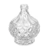 Bottiglia di profumo spray da 80 ml vuota di cristallo trasparente vintage oro spruzzo lungo nappe pompa atomizzatore di profumo bottiglie di vetro riutilizzabili sfusa RRE12860
