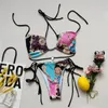Women's Swimwear 2021 Sexy Micro Bikini Set Plus Size Thong Women Mini Bikinis Ladies Hater Brazilian Swimsuit Push Up String Swim Suit