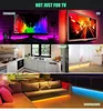 5v usb led luz de tira 1m 2m 3m 4m 5m branco quente rgb 2835 tv iluminação de fundo decoracion luzes de fadas 3 chave control291p