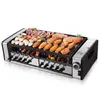 Camp Kitchen Electric Grill Automatic Rotating Smokeless Baking Oven Multifunctional Korean Barbecue Furnaces BBQ Rotisserie