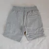 7 färger modedesigner shorts sommar pojkar joggar byxor manliga varumärke byxor svart silver asiatiska storlek 6 storlekar för barn 618407534698