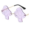 Occhiali da sole a rimponziosi di modo Occhiali da sole Personality Bushroom Occhiali da sole divertenti Goggles Masquerade EyeGlasses Ornamenta Eyewear A ++