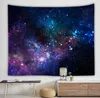 Amazing Night Starry Sky Star Tapestry Carpets 3D Gedrukt Muur Opknoping Picture Bohemian Beach Handdoek Tafel Doek Dekens Wll716