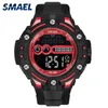 Digital Wristwatches Waterproof Smael Watch Top Brand s Shock Montre Men Watches Digital Led 1526 Mens Military Watches Sports Q0524