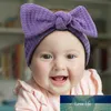 Children Ears Hair Ornaments Tie Bow Headband Hoop Stretch Knot Cotton Headbands Accessories For Toddlers Turban OWC7071