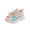 Zapatos de primavera para niños, zapatos deportivos transpirables de malla para niños y niñas, tenis al aire libre, zapatillas de moda para niños, talla 21-36