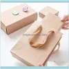 Jewelry & Display Jewelryjewelry Pouches Bags Imitation Dried Flowers Kraft Gift Box Party Supplies Packaging Paper Wedding Birthday Handma