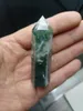 Natural Waterweed Agate Arts Home Decoration Healing Crystal Szorstki Polerowany Hexagonal Prism Minerals Energy Quartz Filar