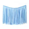 Colorful Tablecloth Tulle Dessert Reception Table Decoration Wedding Party Home Birthday DIY material for Tutu Skirt H