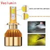 H4 H7 Led Phare 12V H8 H1 H3 H11 9005/HB3 9006/HB4 H27/880/881 9012 LED Double Voiture Ampoule 3000K 6000K 96W 9600LM Antibrouillard