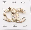 Designer Brand Letter Jewelry Brooches High-end 18K Gold Plated Silver for Mens Womens Famous Geometric Flowers Pattern Pins Brooch Wedding Party Christmas Gift
