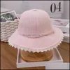 Caps & Hats Aessories Baby, Kids Maternity Cute Summer Baby Girl Bucket Hat Outdoor Lace Lattice Sunscreen Children Infant Toddler Panama Be