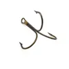 20pcs 12/0 14/0 model three anchors treble hook triple hook without feather naked barbed hook pike fishing tackle 220110