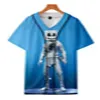 3D imprimé chemise de Baseball homme à manches courtes t-shirts pas cher été t-shirt bonne qualité mâle haut col en o taille S-3XL 040