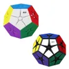 2x2x2 Qytoys Megaminxeds Magic Speed ​​12 Side Cube DodecaHedron Puzzle Cubes Stickerless 2x2 Megaminxeds Toys for Chiliren