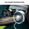 2021 sommer Neue Multi-funktion USB mit Farbwechsel Klimaanlage Fan Auto Dekoration Automotive Liefert