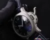 Relógios masculinos do Super V7 44mm 2555 Movimento mecânico Montre de Luxe 316L Case de aço fosco OROLOGIO DI LUSSO 00