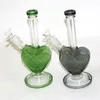 Glass Bongs Água Tubulações Aughty Dab Rigs Bong Beaker Shisha Hookahs com 14mm Reclaimer Ash Catcher