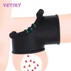 Nxy Cockrings Penis Ring Extender Cock Sex Toys for Men Adult Products Male Ball Stretcher Soft Silicone Time Delay Ejaculation 1208