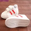 RED 2 baskets enfants Enfants Chaussures Filles Garçons Antidérapant Fond Mou Confortable Enfants Sneaker Toddler CasualFlatSports blanc Chaussures G1025