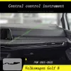 Для Volkswagen Golf 8 2020 Интерьер Центральный контроль Приборная панель ручка из углеродного волокна наклейки наклейки на наклейки укладки автомобиля аксессуары