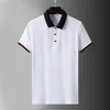 Luxurys Designers Men Dress t shirt man polo Fashion Embroidery Letter Pattern Print Breathable Men's Casual Tops Women Short Sleeve Tees High Quality S-2XL # 17