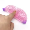 Finger Toys Decompression Extrudering Fidget Toy TPR Fruit Banana Pärlor Mjuk bubbla Boll Pinching Musik Vent Miljö Toys5290467