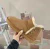 Women Designer Boots Knee Ankle Half Fur Boot Designers Cotton Fabric shoes Fashion shoe Winter Fall EU:36-40 2330