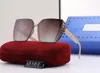 Designer de marca de luxo óculos de sol de qualidade superior masculino fêmea polarizada quadro grande quadrado óculos de moda ao ar livre adequado para shoppings, viagens, praias wx46