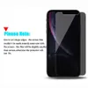 3pcs Privacy Anti-peeping anti-spy 2.5D Tempered Glass Screen Protector For iphone 13 12 mini Pro max 11 XR XS 6 7 8 Plus in opp bag