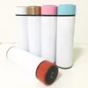 500ML Sublimation Display Temperature Water Bottle Stainless Steel Smart Mug Thermos With LED Touch Screen Birthday Gift for Friend