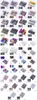 Beleza 39 estilos 10 rolos Starry Sky Nail Foils Transferência Holográfica Decalques de água Nail Art Adesivos 4*120cm DIY Image Nail Tips Decorations Tools